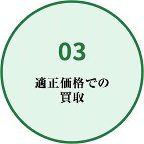 03 適正価格での買取